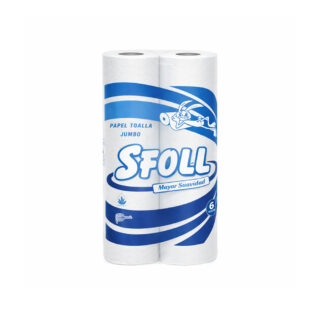 PAPEL TOALLA JUMBO BLANCO 120M